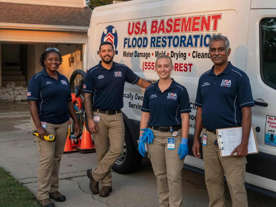 Basement Flood Cleanup company in Andrews, IN